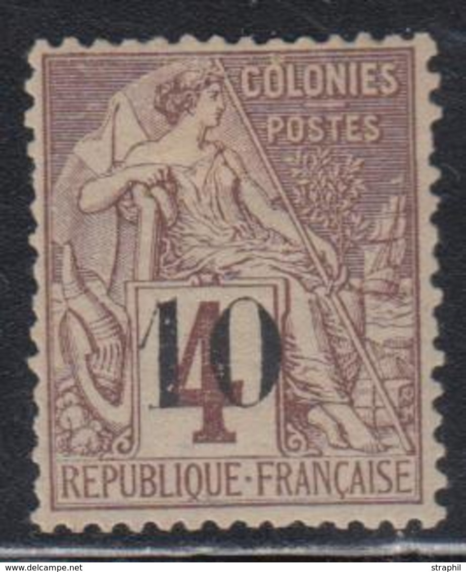 * SENEGAL - * - N°3 - 10 S/4c Lilas Brun S/gris - TB - Other & Unclassified