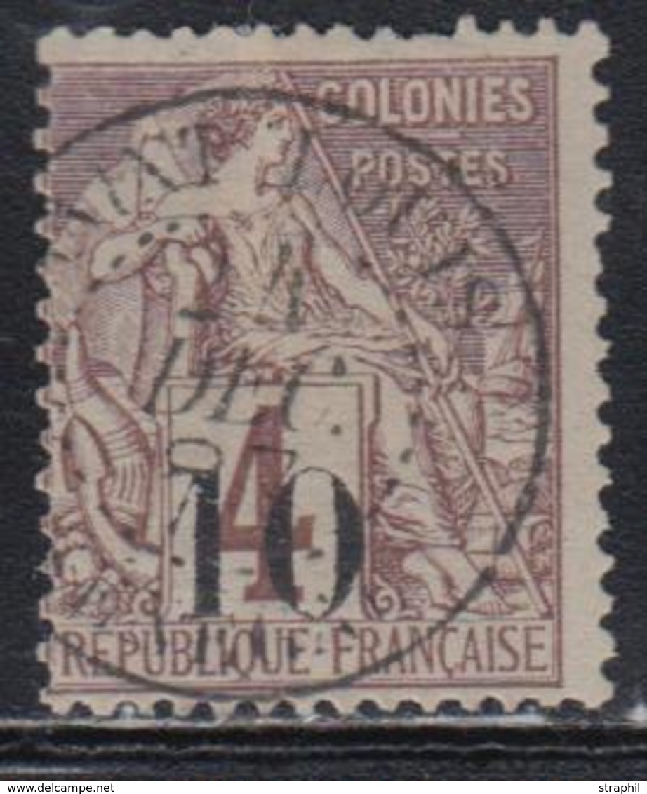 O SENEGAL - O - N°3 - 10 S/4c Lilas Brun S/gris - TB - Other & Unclassified