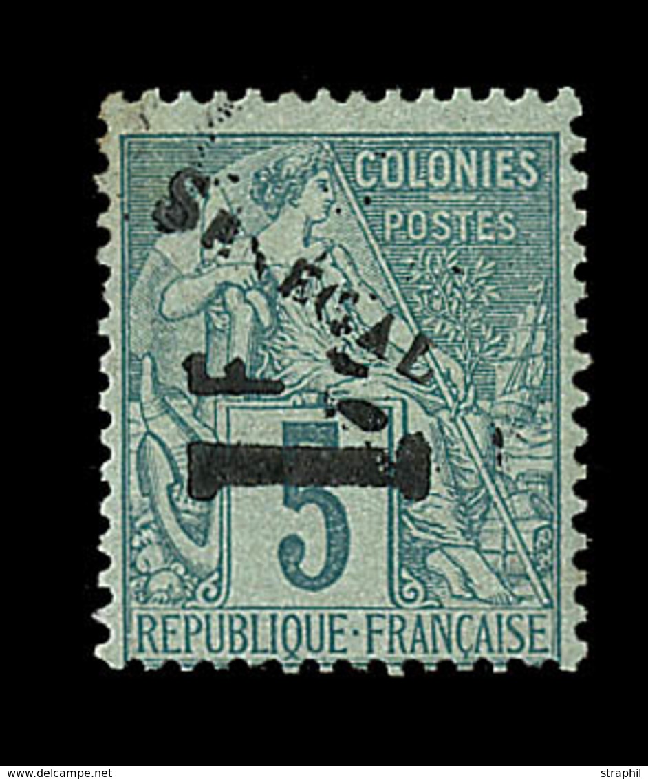 * SENEGAL - * - N°7 - 1F S/5c Evrt - Rousseur En Angle - Signé Calves - Other & Unclassified