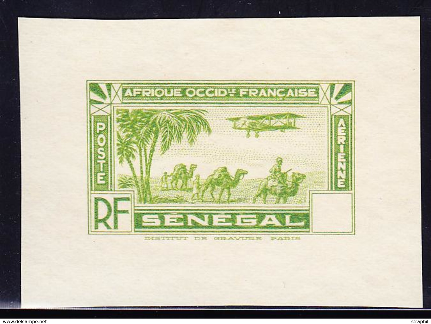 (*) SENEGAL - POSTE AERIENNE - (*) - N°4 - épreuve Sans Valeur - TB - Other & Unclassified