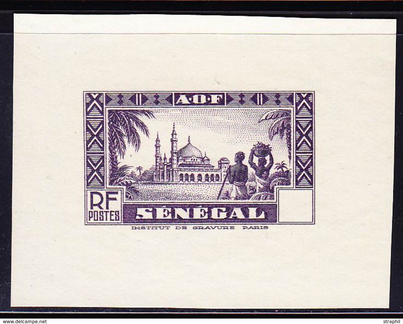 (*) SENEGAL - POSTE AERIENNE - (*) - N°7 - épreuve Sans Valeur - TB - Other & Unclassified