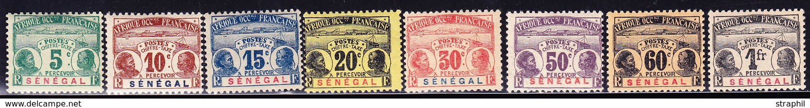 * SENEGAL - TIMBRES TAXE  - * - N°4/11 - TB - Autres & Non Classés