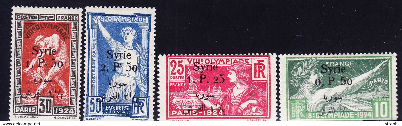 * SYRIE - * - N°122/25 - JO De 1924 - TB - Otros & Sin Clasificación