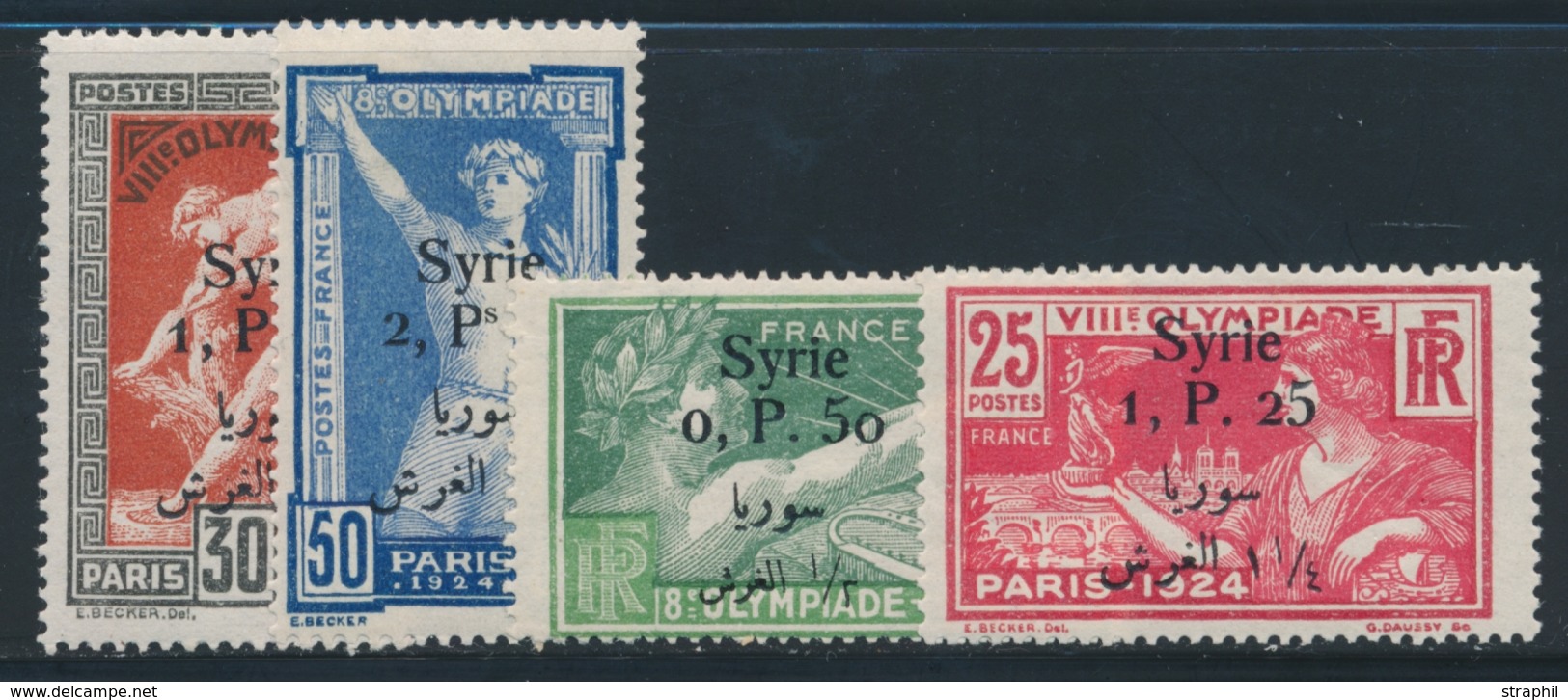 * SYRIE - * - N°149/52 - JO De 1924 - TB - Autres & Non Classés