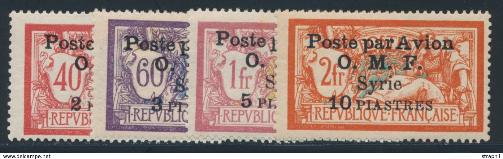 **/* SYRIE - POSTE AERIENNE  - **/* - N°10/13 - N°13 1 Pt Rousseur - Sinon TB - Other & Unclassified