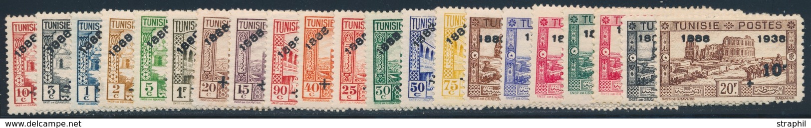 ** TUNISIE - ** - N°185/204 Dt N°202a - TB - Other & Unclassified