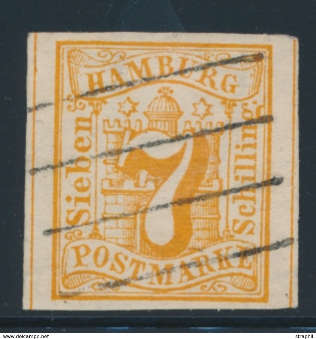 O HAMBOURG - O - N°6 - 7s. Orange - Luxe - Hamburg
