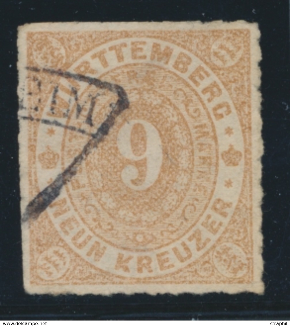 O WURTEMBERG - O - N°40 - 9k. Bistre - TB - Other & Unclassified