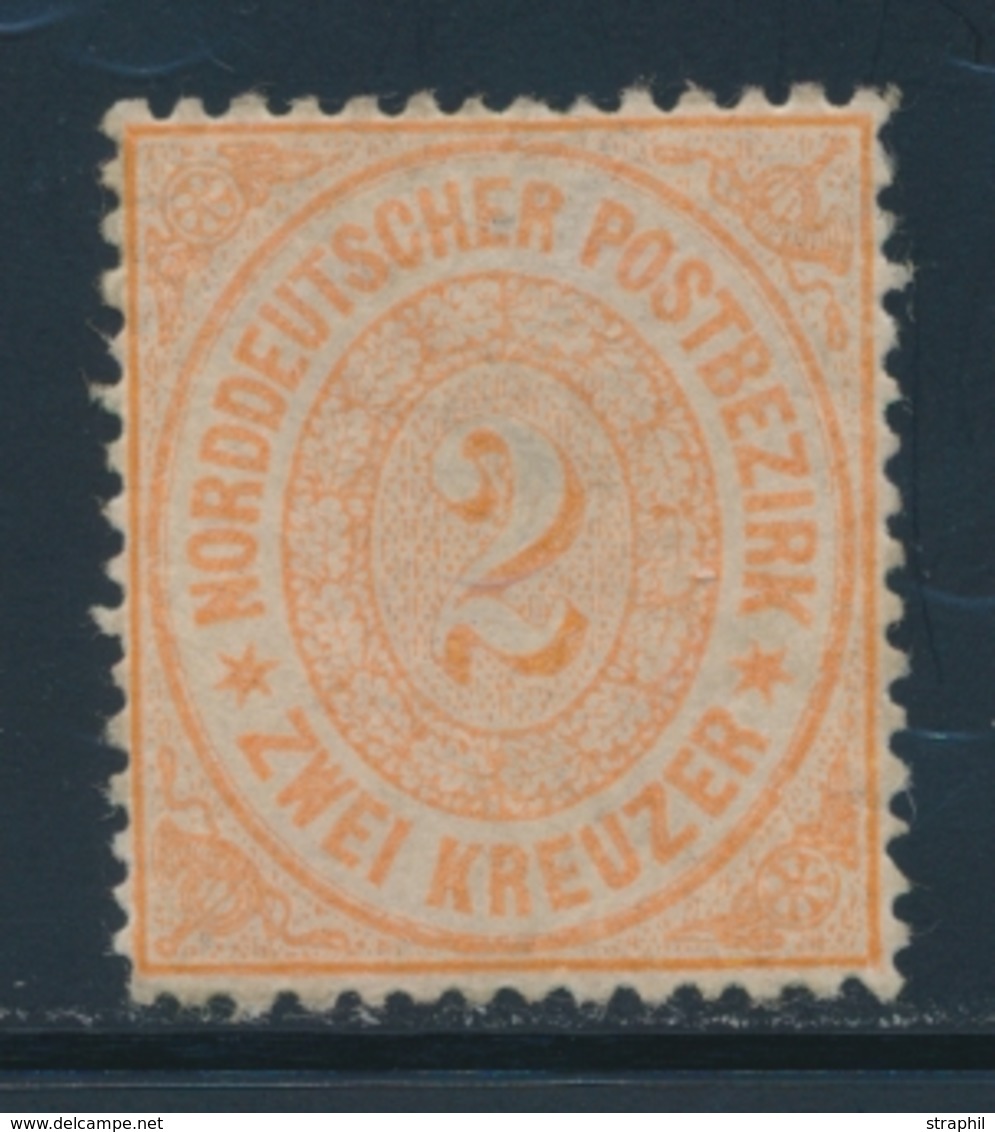 * CONFED. DE L'ALLEMAGNE DU NORD - * - N°19 - 2k. Orange - TB - Other & Unclassified