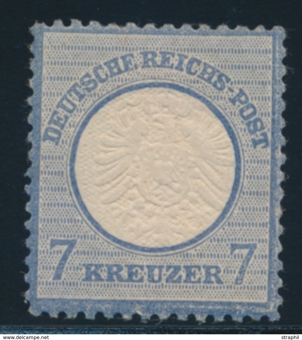 * ALLEMAGNE - EMPIRE  - * - N°23 - 2k. Bleu - TB - Used Stamps