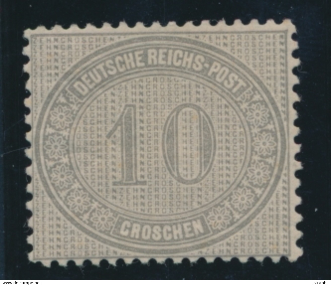 * ALLEMAGNE - EMPIRE  - * - N°26 - 10g. Gris - TB - Used Stamps
