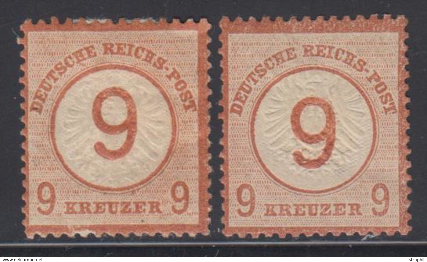* ALLEMAGNE - EMPIRE  - * - N°29 - 9k  - TB - Used Stamps