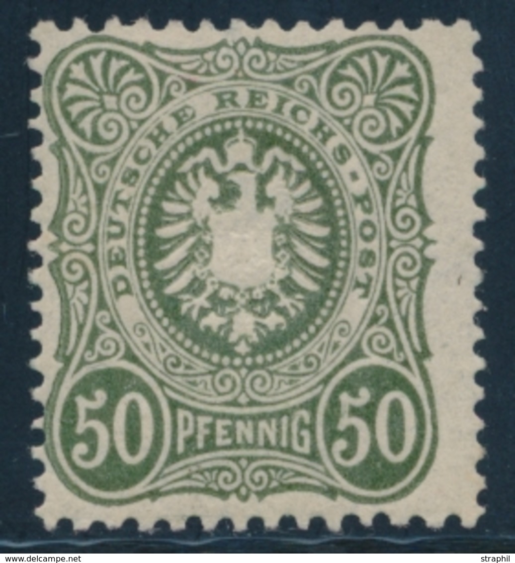 ** ALLEMAGNE - EMPIRE  - ** - N°41 - 50p. Bronze - TB - Used Stamps