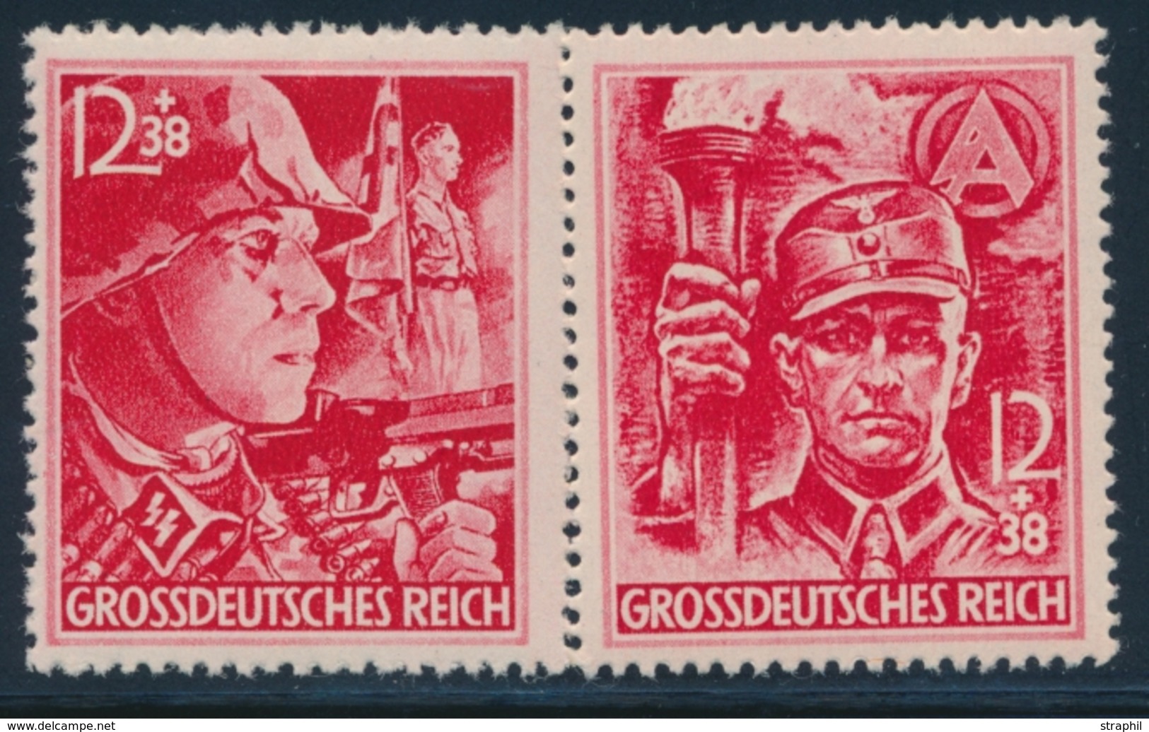 ** ALLEMAGNE - IIIEME REICH - ** - N°825/26 - TB - Unused Stamps