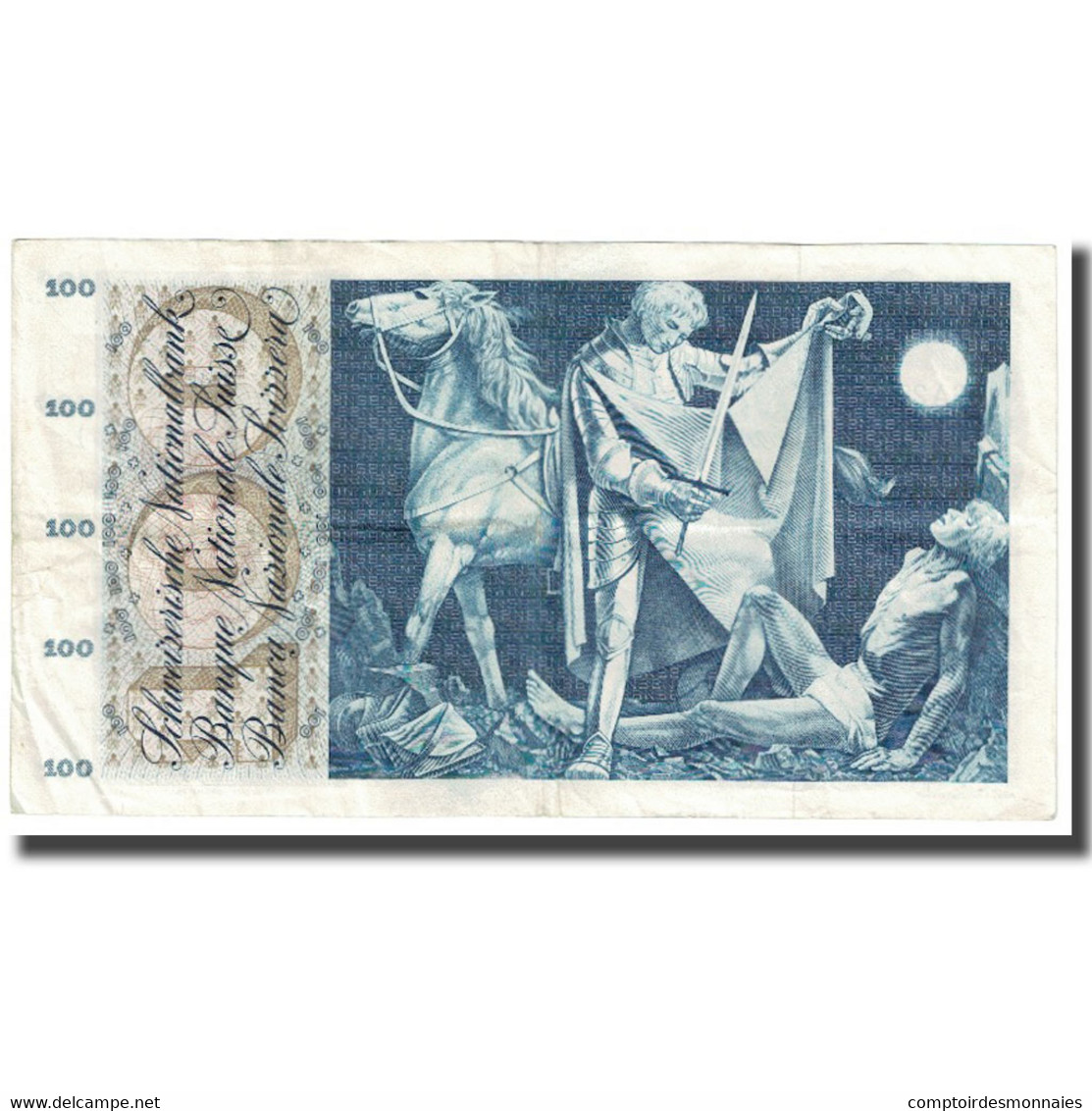 Billet, Suisse, 100 Franken, 1967, 1967-01-01, KM:49j, TTB - Suisse