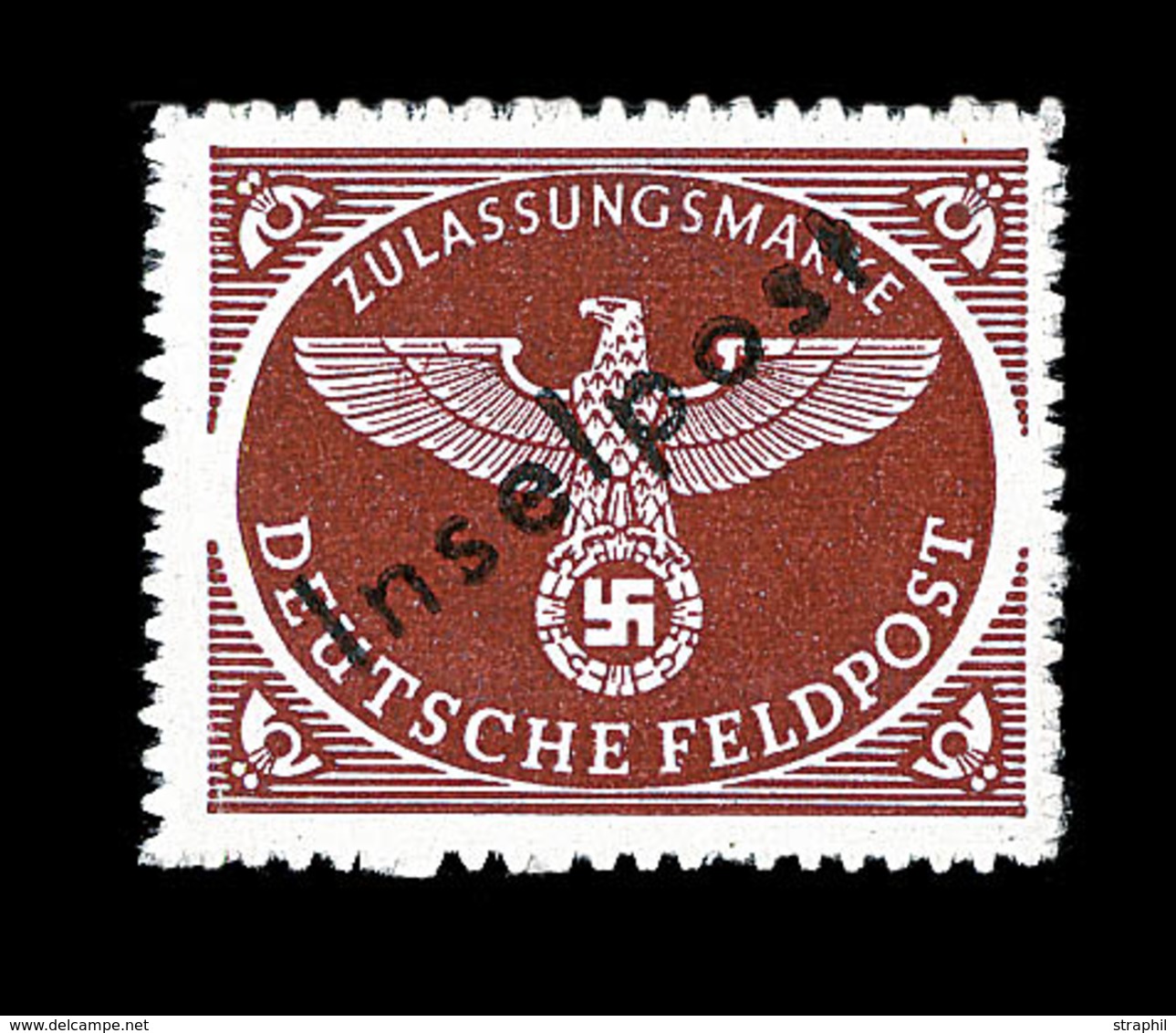 ** ALLEMAGNE - FELDPOST  - ** - MI N°6 - Signé Georg Bühler - Léger Pli Sinon TB - Besetzungen 1938-45