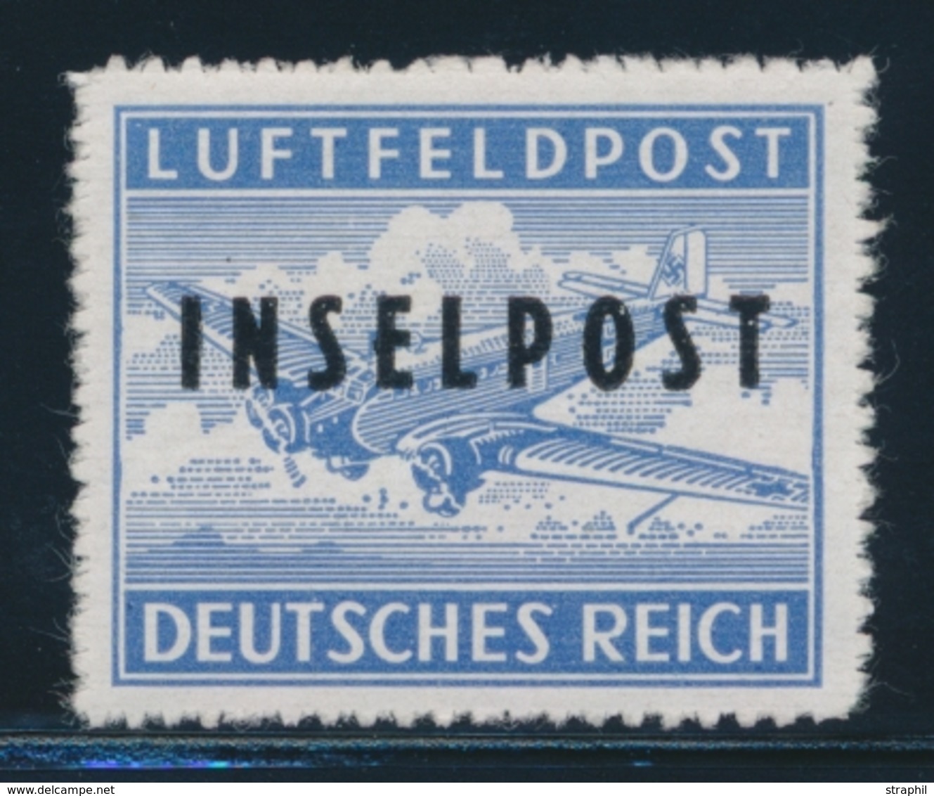 ** ALLEMAGNE - FELDPOST  - ** - MI N°8B - Surch. T.II - Signé - TB - Occupation 1938-45