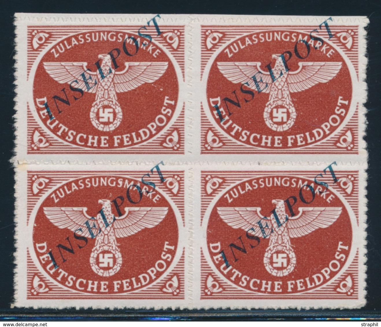 ** ALLEMAGNE - FELDPOST  - ** - MI N°10Bb-1 - Bloc De 4 - TB - Occupation 1938-45