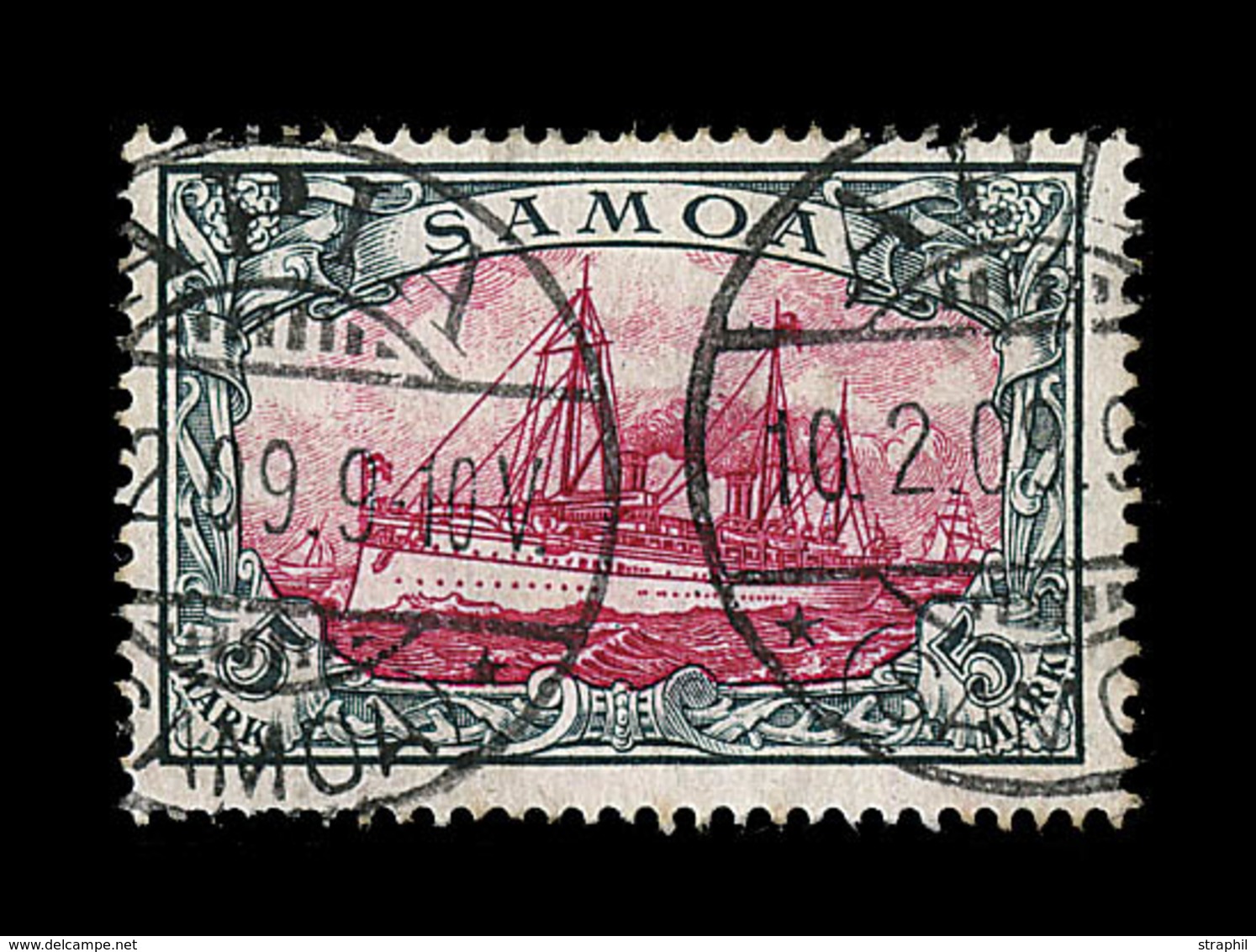 O SAMOA - O - N°42/54 Sf N°45 - 12 Val. De 1900 - TB - Samoa