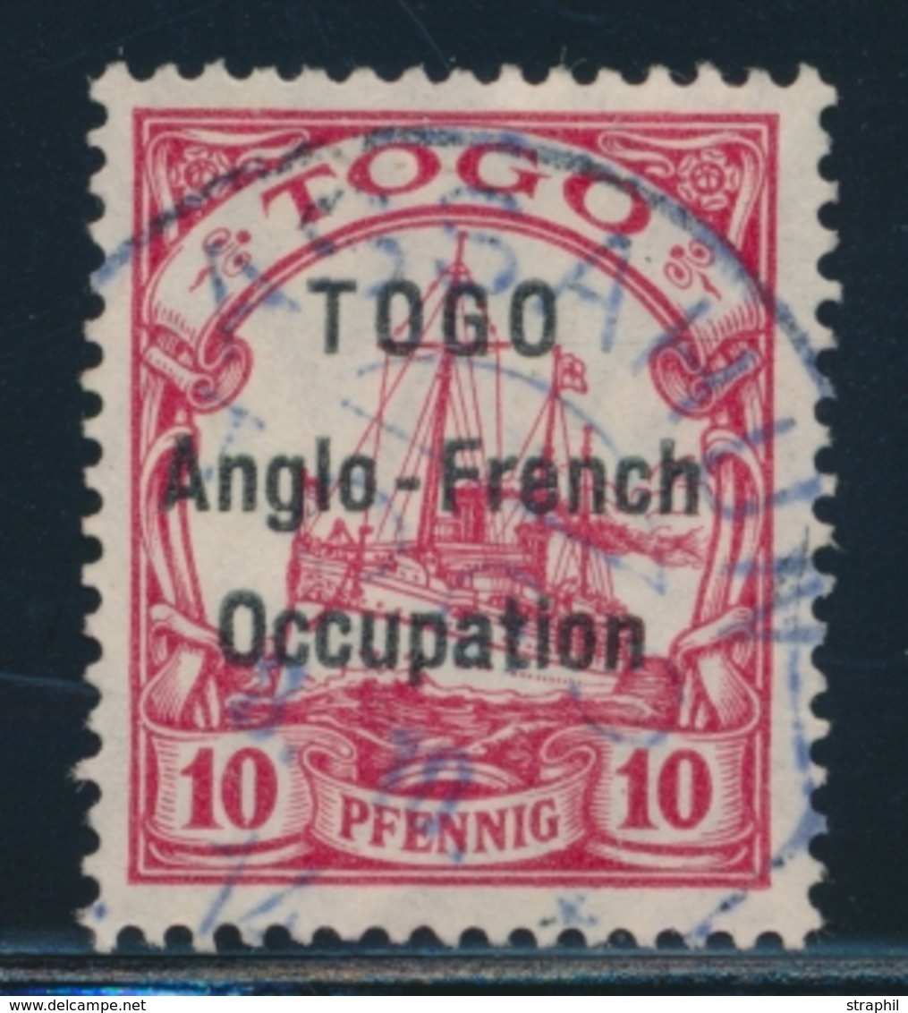 O TOGO BUREAU ALLEMAND - O - N°34A - 10pf - Surch. Type I - TB - Other & Unclassified