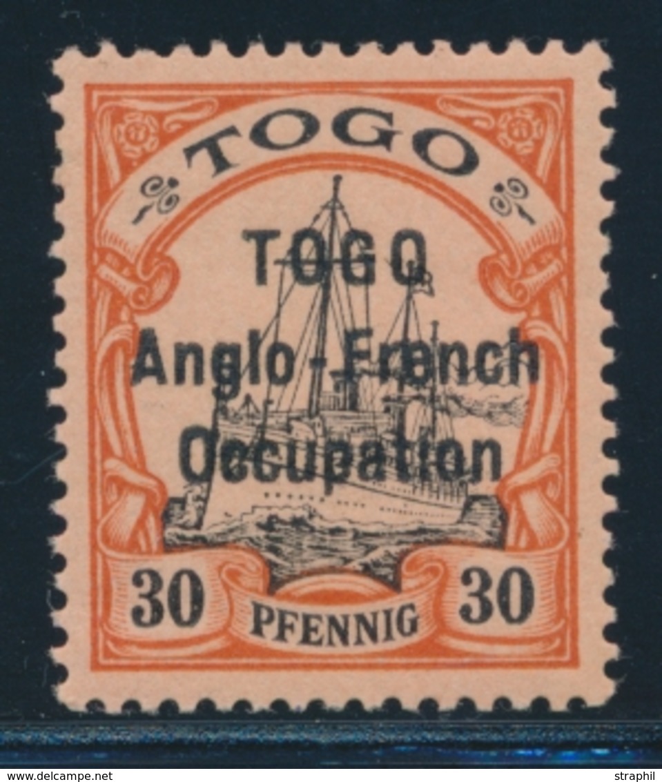 * TOGO BUREAU ALLEMAND - * - N°37 - Variété "o" éloigné De "TOGO" - TB - Other & Unclassified