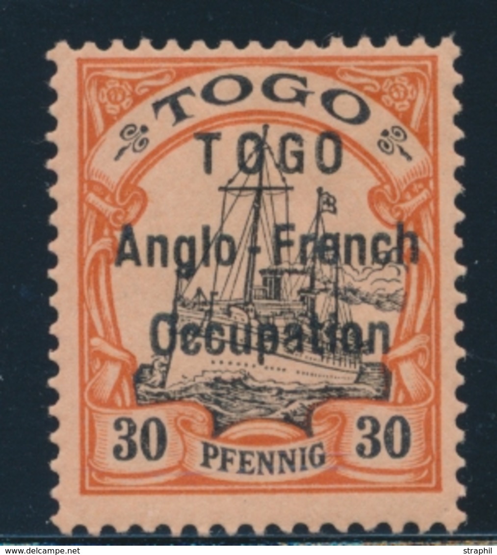 * TOGO BUREAU ALLEMAND - * - N°37 - 30pf - Signé FORBIN - TB - Sonstige & Ohne Zuordnung