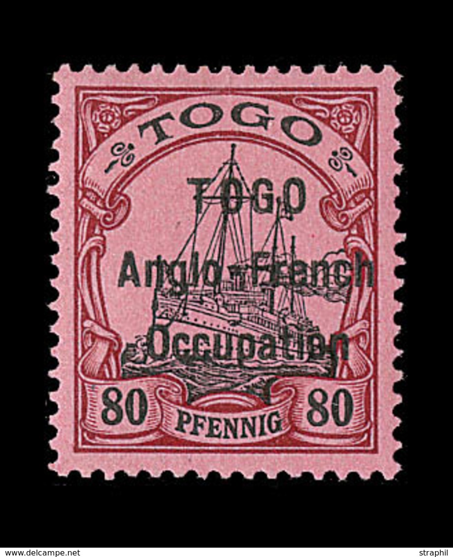 * TOGO BUREAU ALLEMAND - * - N°40 - 80p. Signé Calves - TB - Other & Unclassified