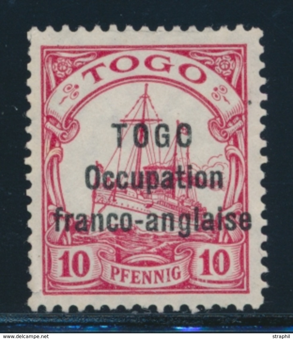 (*) TOGO BUREAU ALLEMAND - (*) - N°45 - 10p Rouge - TB - Other & Unclassified