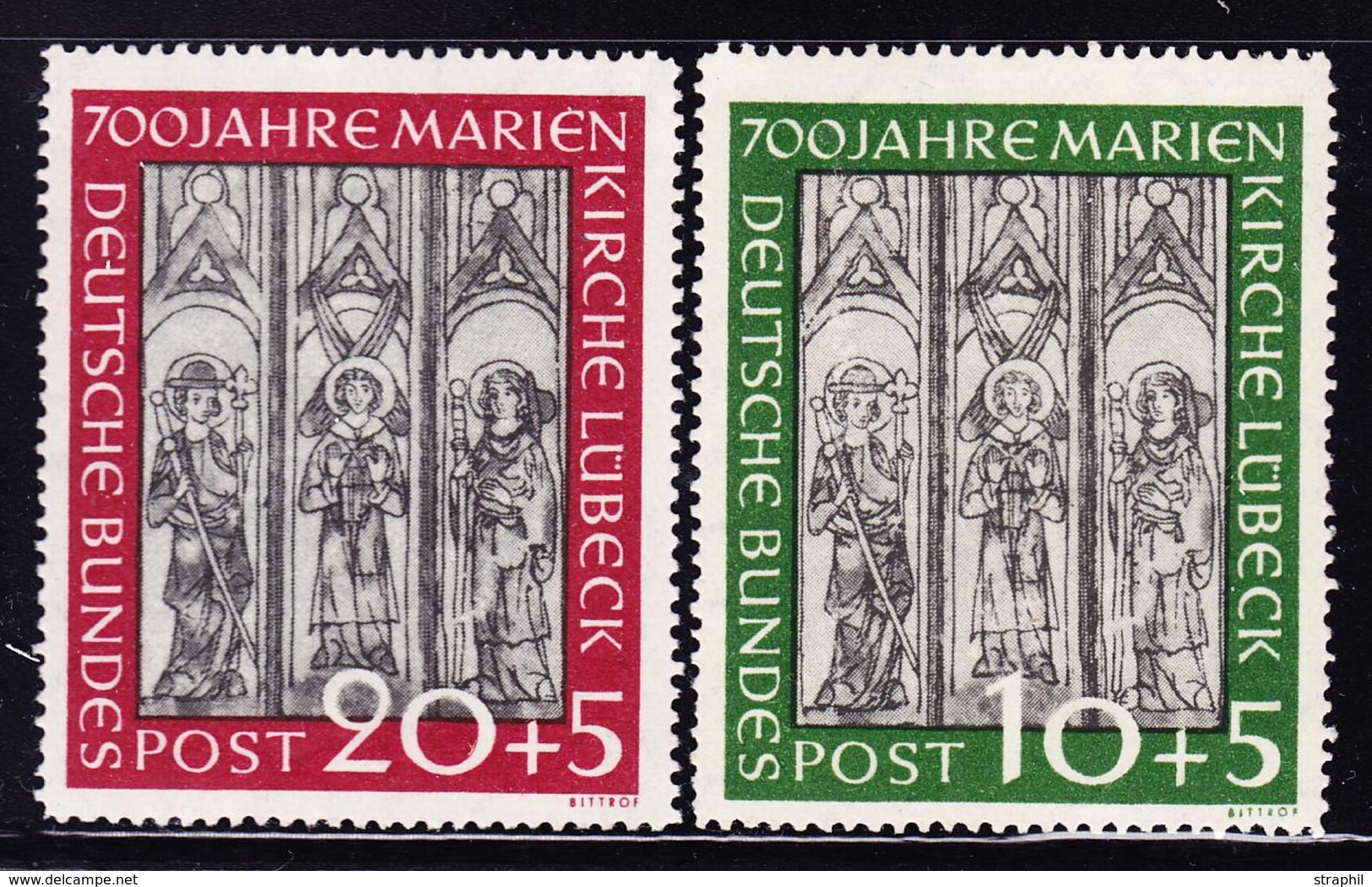 ** REPUBLIQUE FEDERALE (R.F.A.) - ** - N°25/26 - B/TB - Unused Stamps