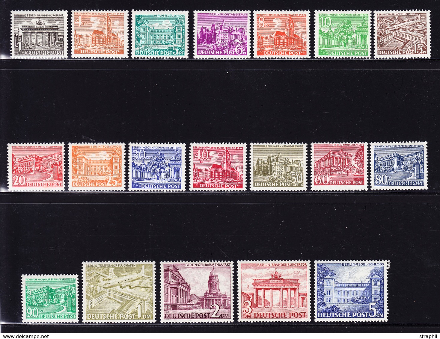 ** BERLIN - ** - N°28/46 - 19 Val - TB - Used Stamps