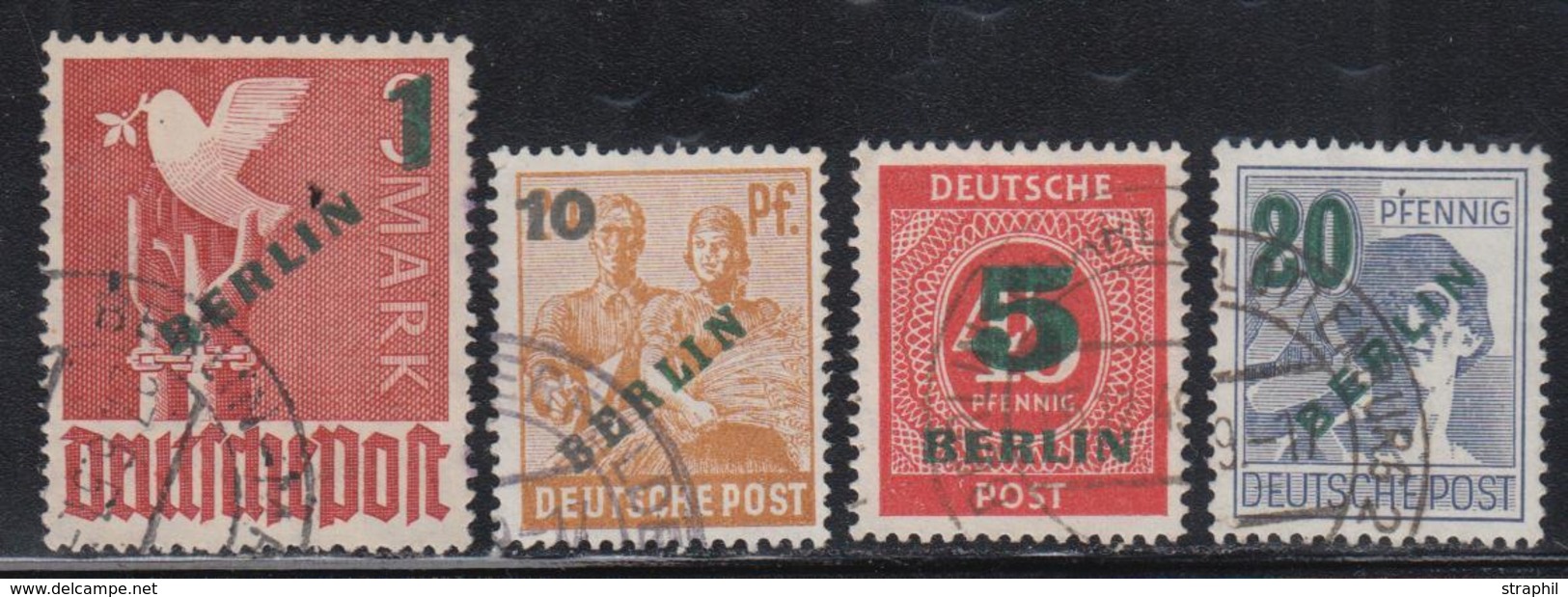 O BERLIN - O - N°47/50 - TB - Used Stamps