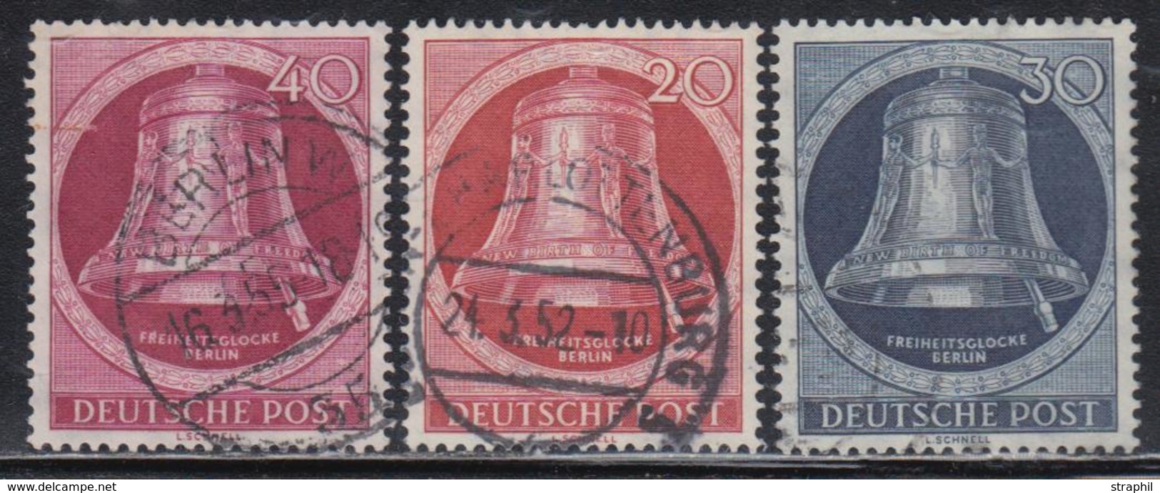 O BERLIN - O - N°70/72 - Battant à Droite - TB - Used Stamps