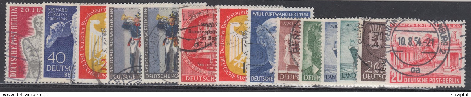 O BERLIN - O - N°103/16 - 14 Val - TB - Used Stamps