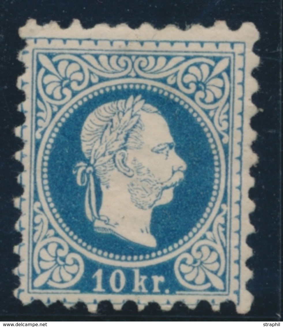 * AUTRICHE - * - N°35A - 10 Kr Bleu - TB - Unused Stamps