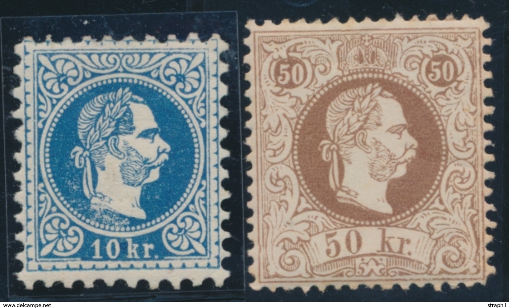 * AUTRICHE - * - N°36, 39 - Presque ** - TB - Unused Stamps