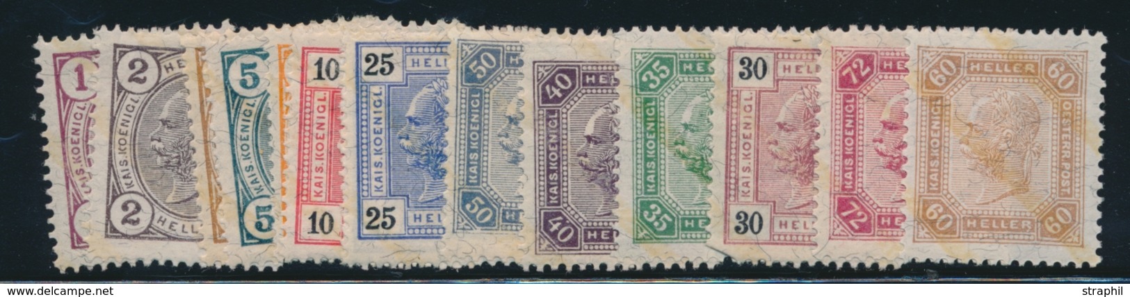 * AUTRICHE - * - N°81/94 - TB - Unused Stamps