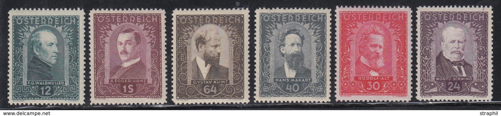 * AUTRICHE - * - N°420/25 - Traces Mini - TTB - Unused Stamps