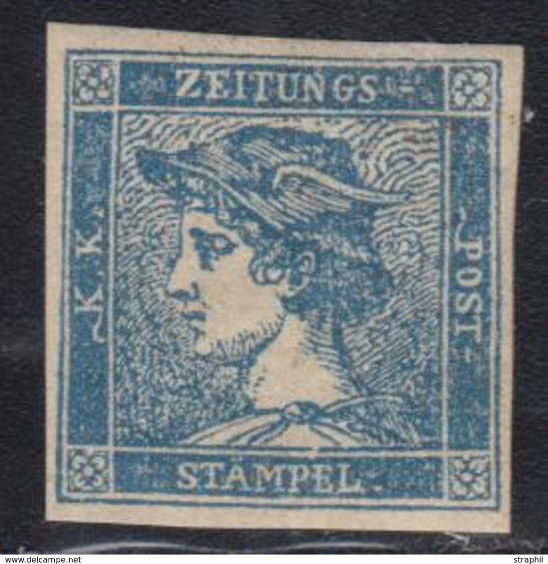 * AUTRICHE - TIMBRES JOURNAUX - * - N°1 - 0,6K Bleu - TB - Newspapers