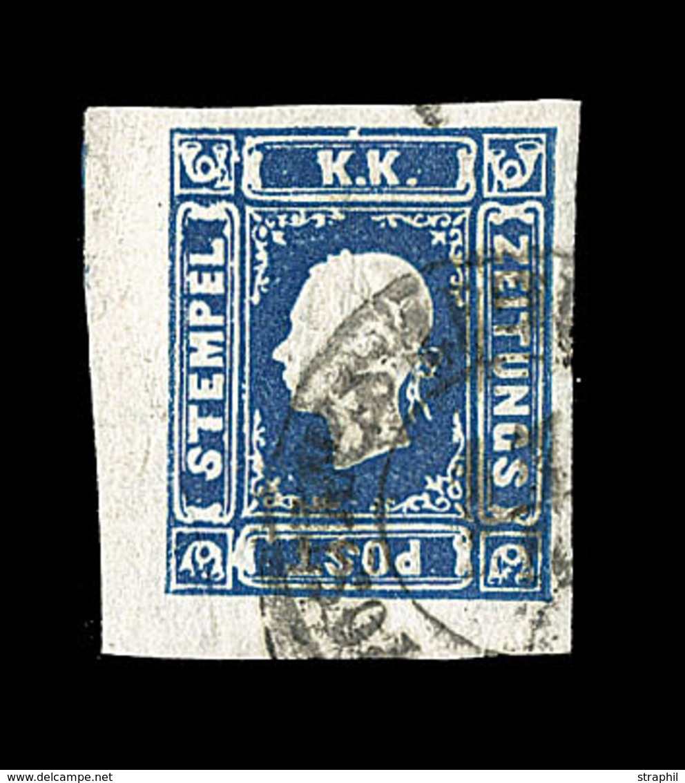 * AUTRICHE - TIMBRES JOURNAUX - * - N°5 - 1,05K Bleu - Signé J.F Brun - TB - Journaux