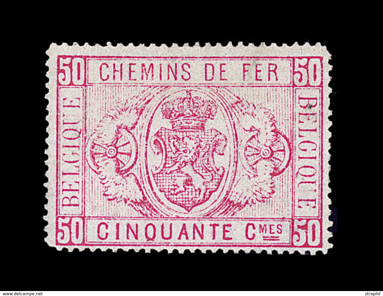 (*) BELGIQUE - COLIS POSTAUX - (*) - N°4 - 50c Rose - TB - Mint