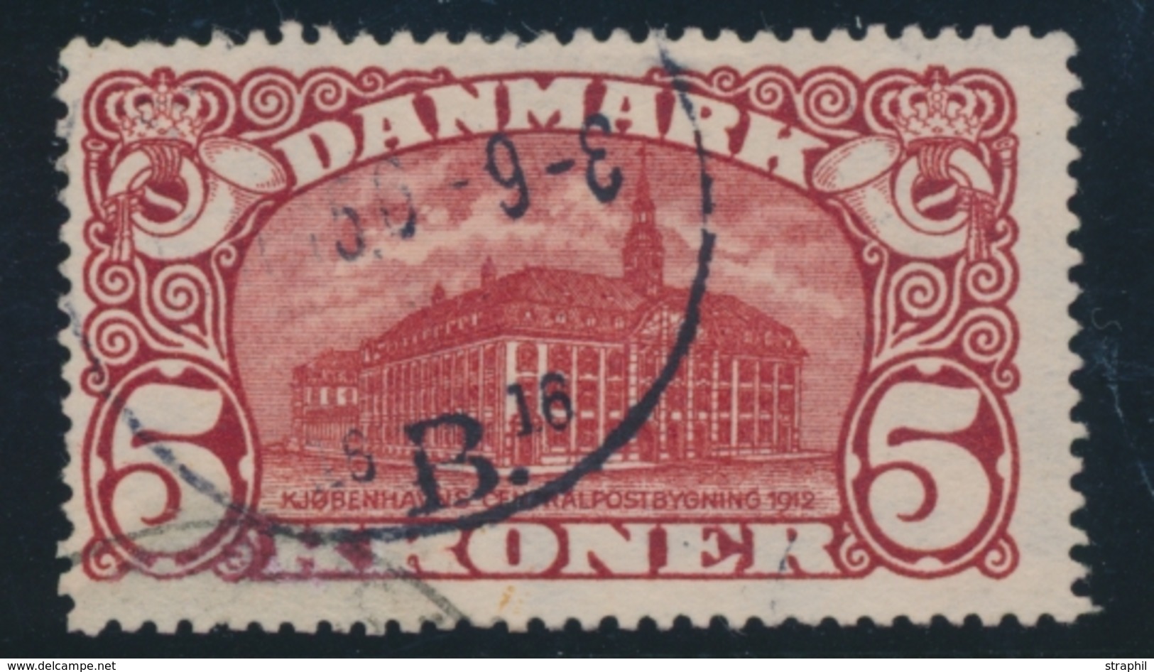 O DANEMARK - O - N°84 - 5K Carmin - TB - Used Stamps