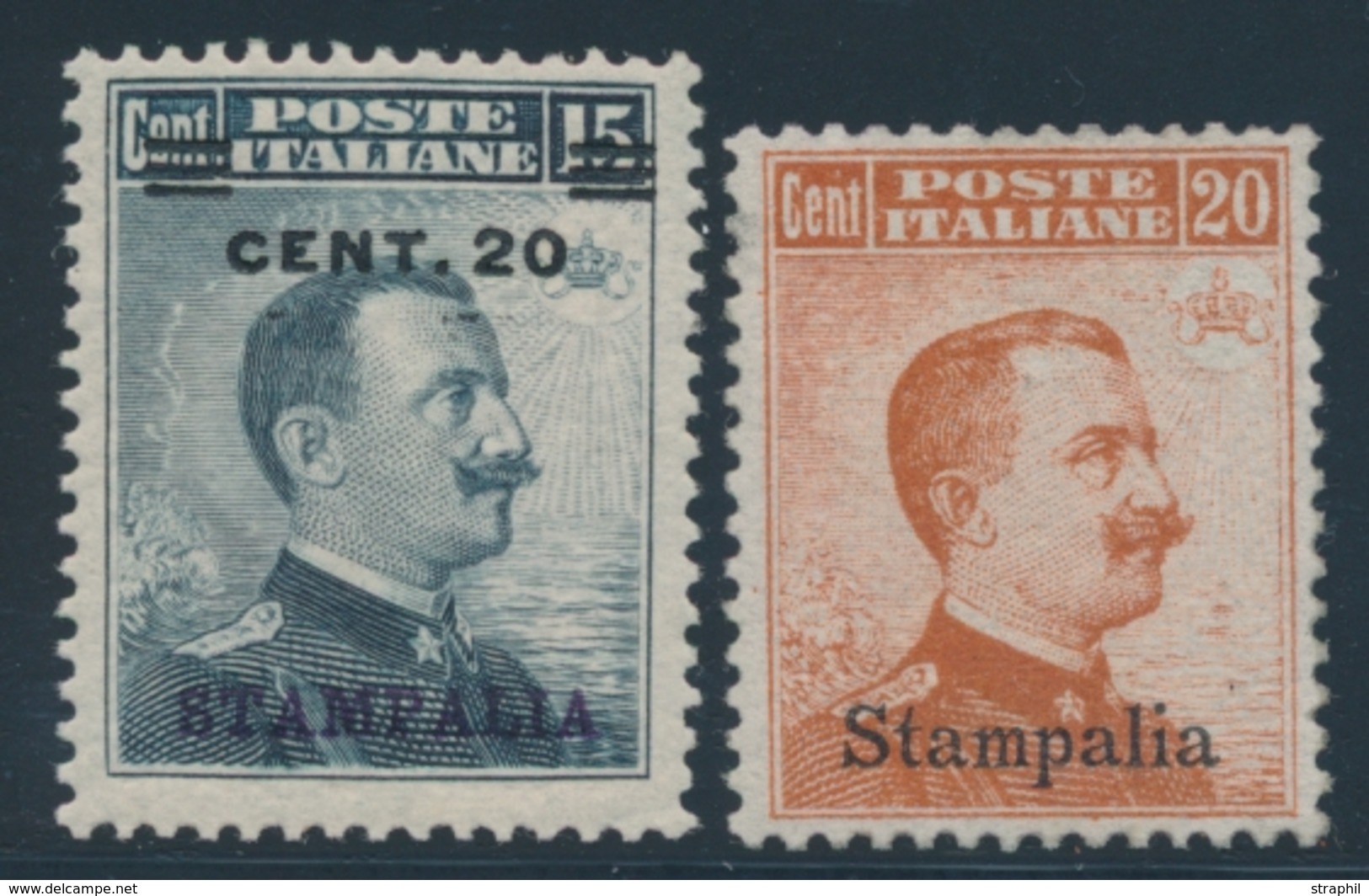 * ILES MER EGEE / STAMPILIA - * - N°5, 9 - TB - Egée (Stampalia)