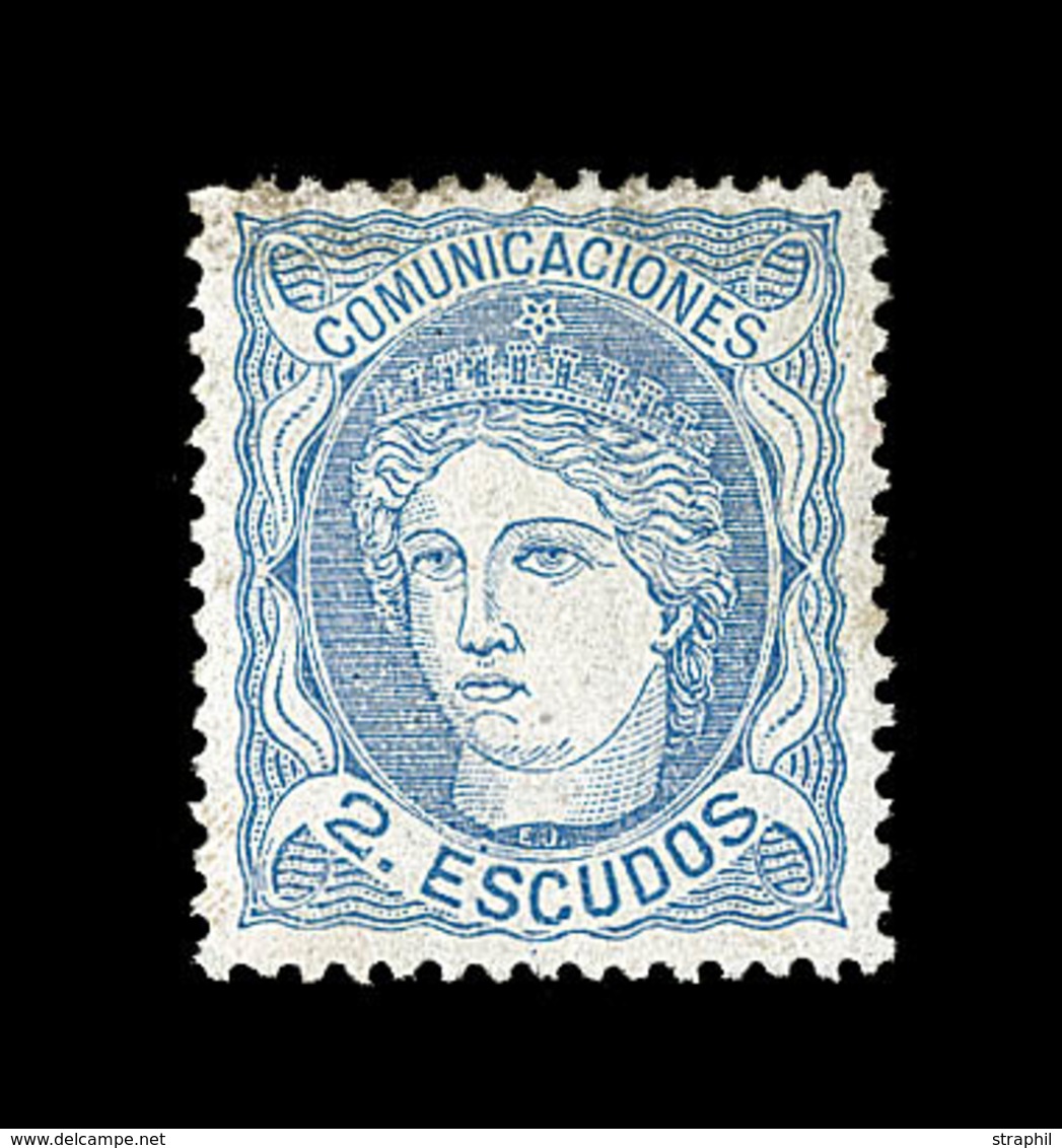* ESPAGNE - * - N°112 - 2c Bleu - TB - ...-1850 Préphilatélie