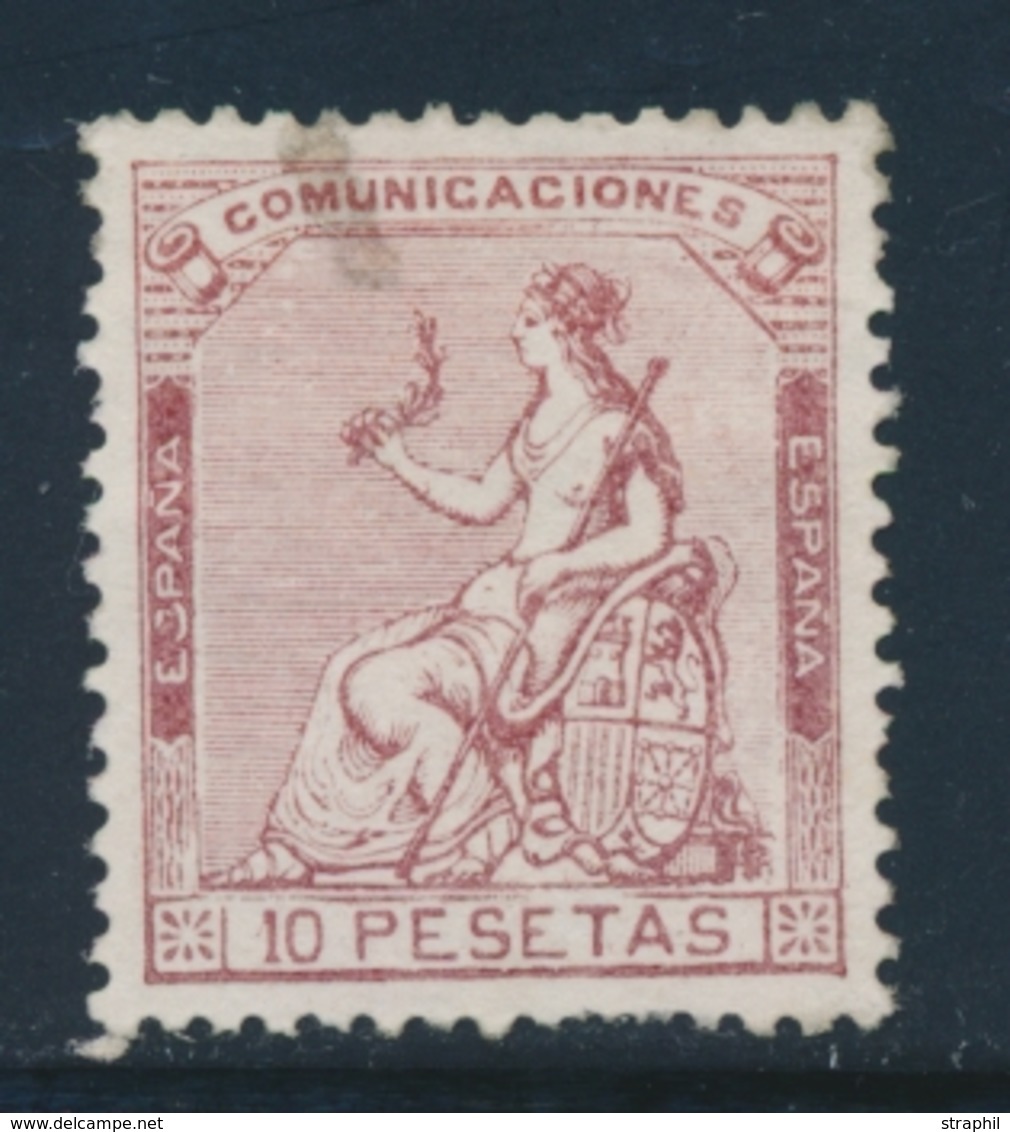 * ESPAGNE - * - N°139 - 10p. Brun Lilas - Clair - ...-1850 Préphilatélie