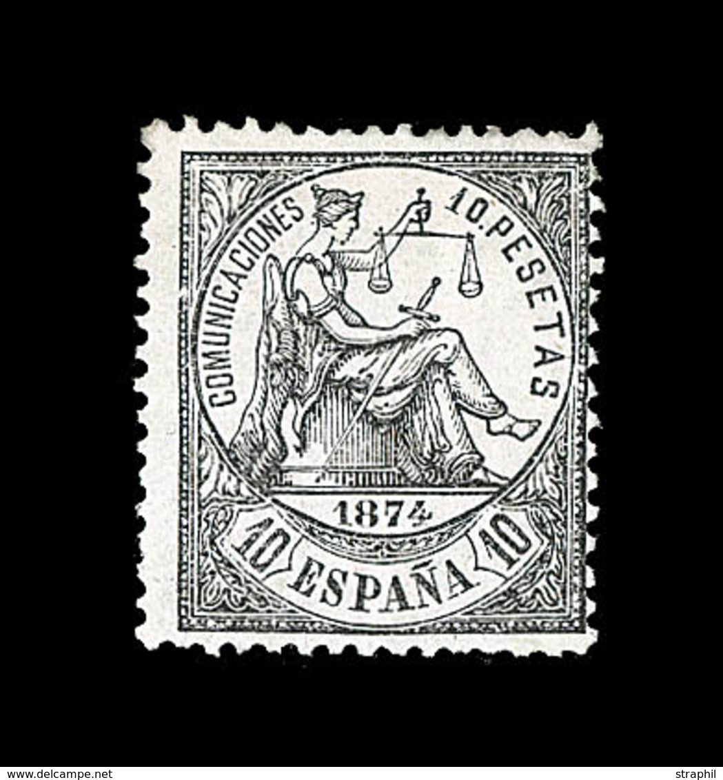 (*) ESPAGNE - (*) - N°150 - 10p Noir -  TB - ...-1850 Préphilatélie