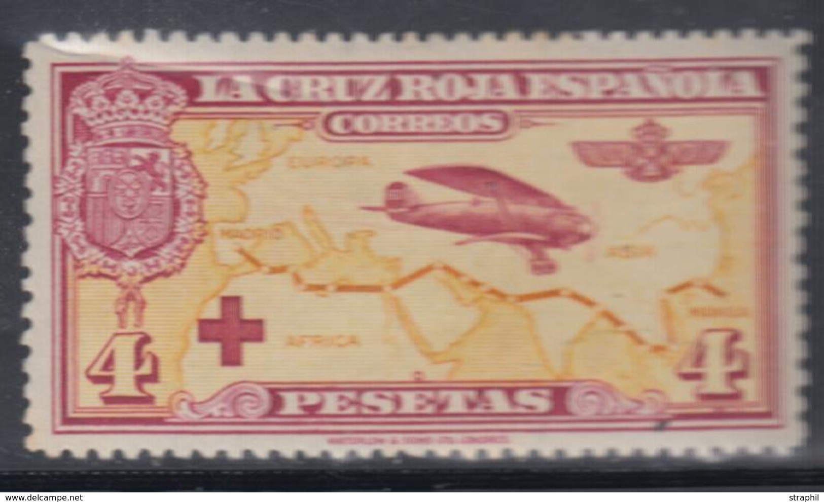* ESPAGNE - POSTE AERIENNE  - * - N°16 - 4p. - TB - Unused Stamps