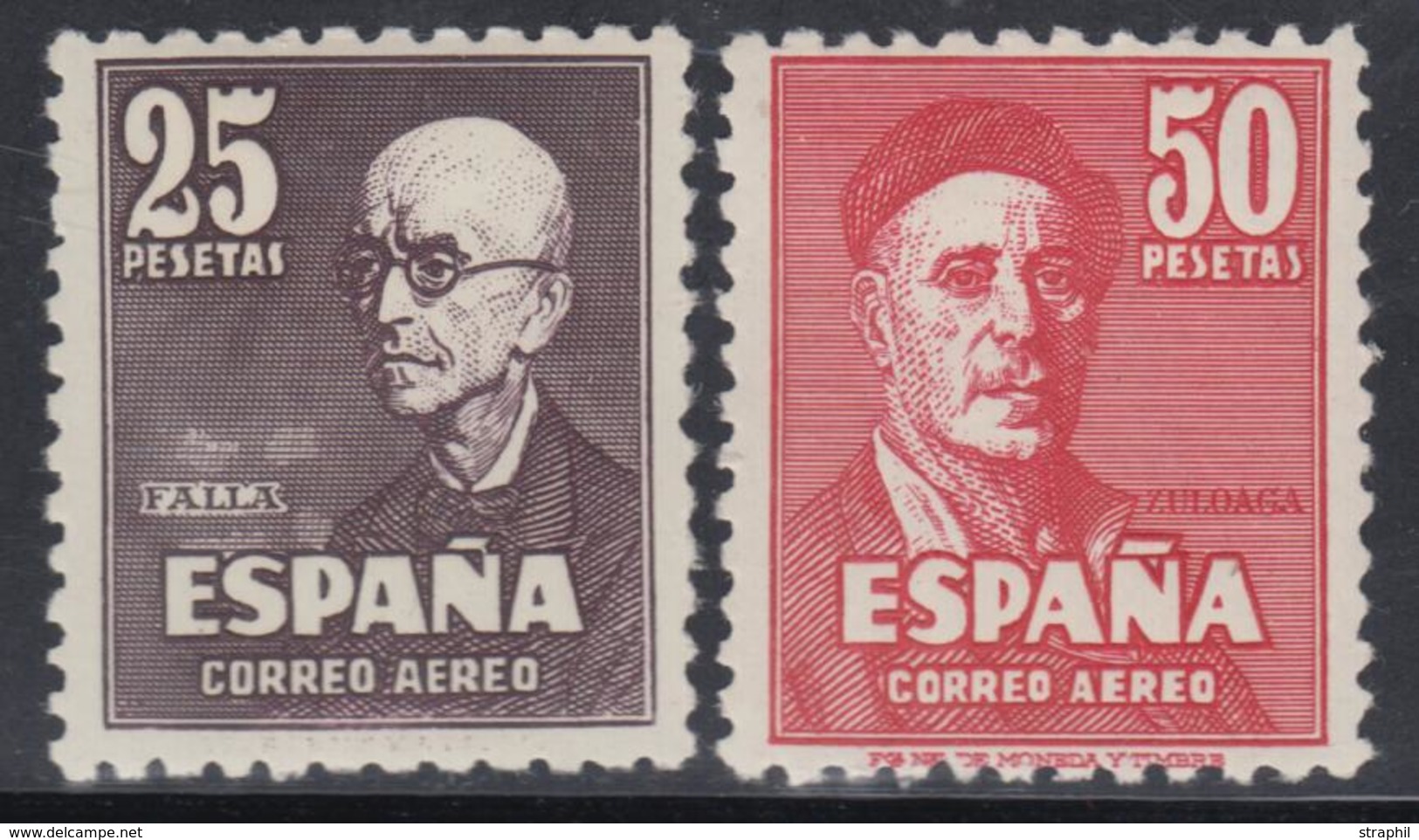 * ESPAGNE - POSTE AERIENNE  - * - N°236/37 - TB - Unused Stamps