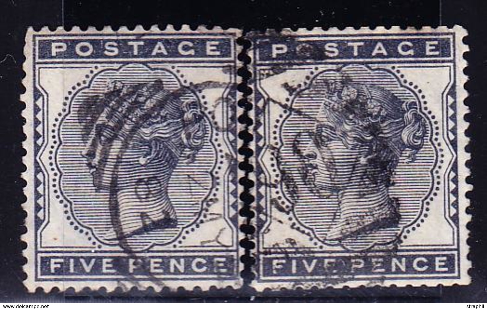 O GRANDE BRETAGNE - O - N°71 X 2 - TB - Used Stamps