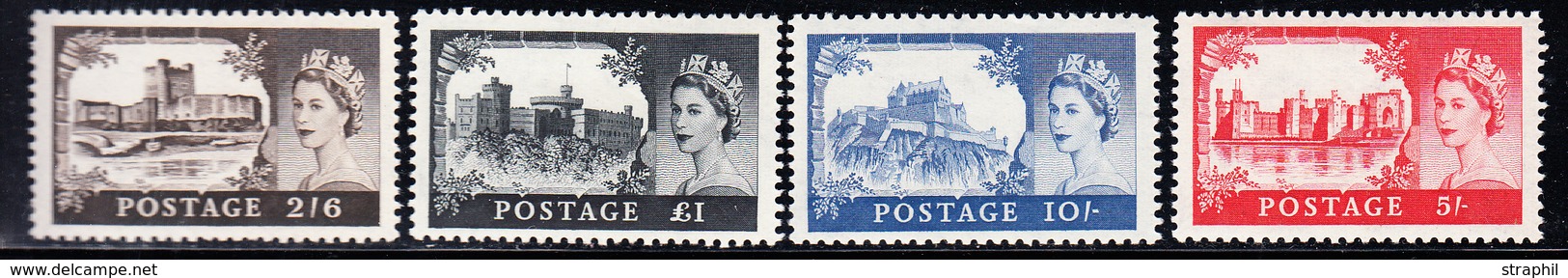 ** GRANDE BRETAGNE - ** - N°283/86 - TB - Used Stamps