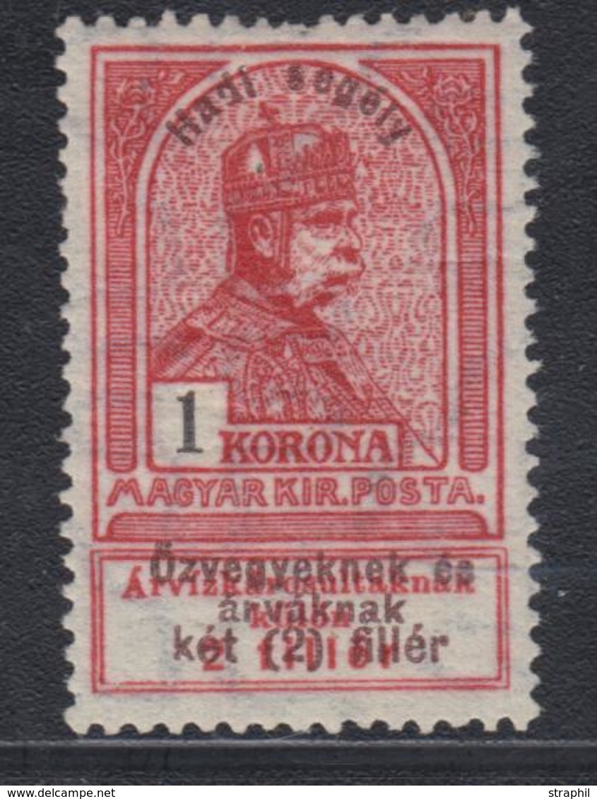 * HONGRIE  - * - N°139 - 1k Brique - TB - Used Stamps